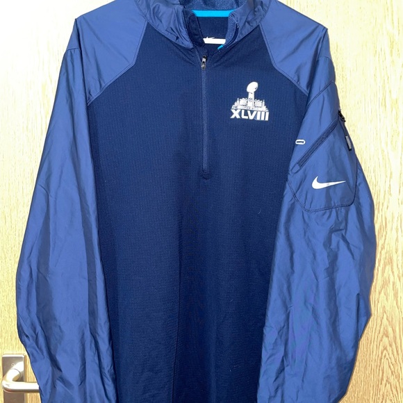 Nike Other - NFL Nike Super Bowl Quarter Zip